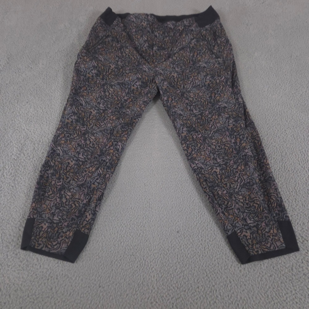 Athleta Pants Womens 20 Trekkie Relaxed Mid Rise Abstract Print Jogger Stretch